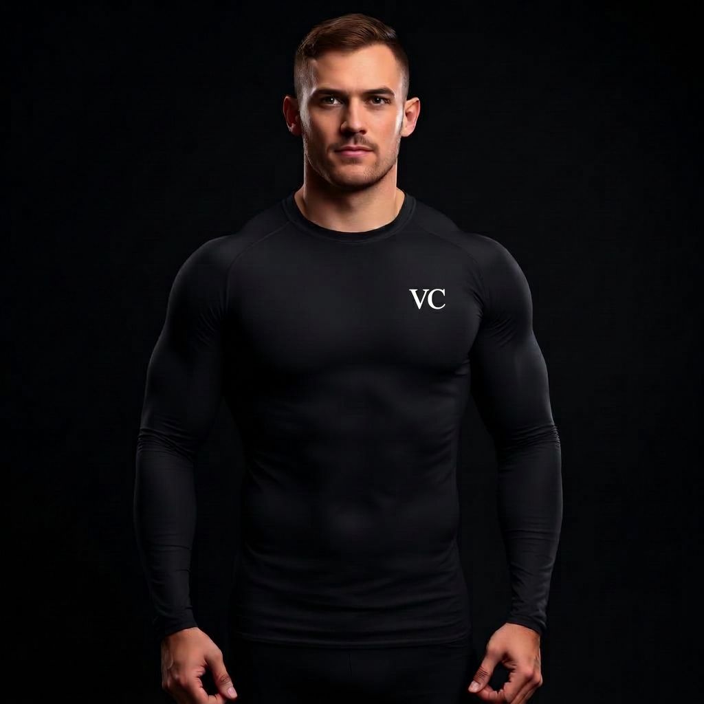 Base Compression Top — Long-sleeve compression base layer for grappling, MMA and no-gi.