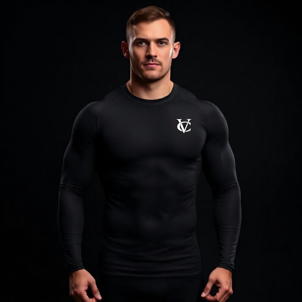 Base Compression Top — Long-sleeve compression base layer for grappling, MMA and no-gi.