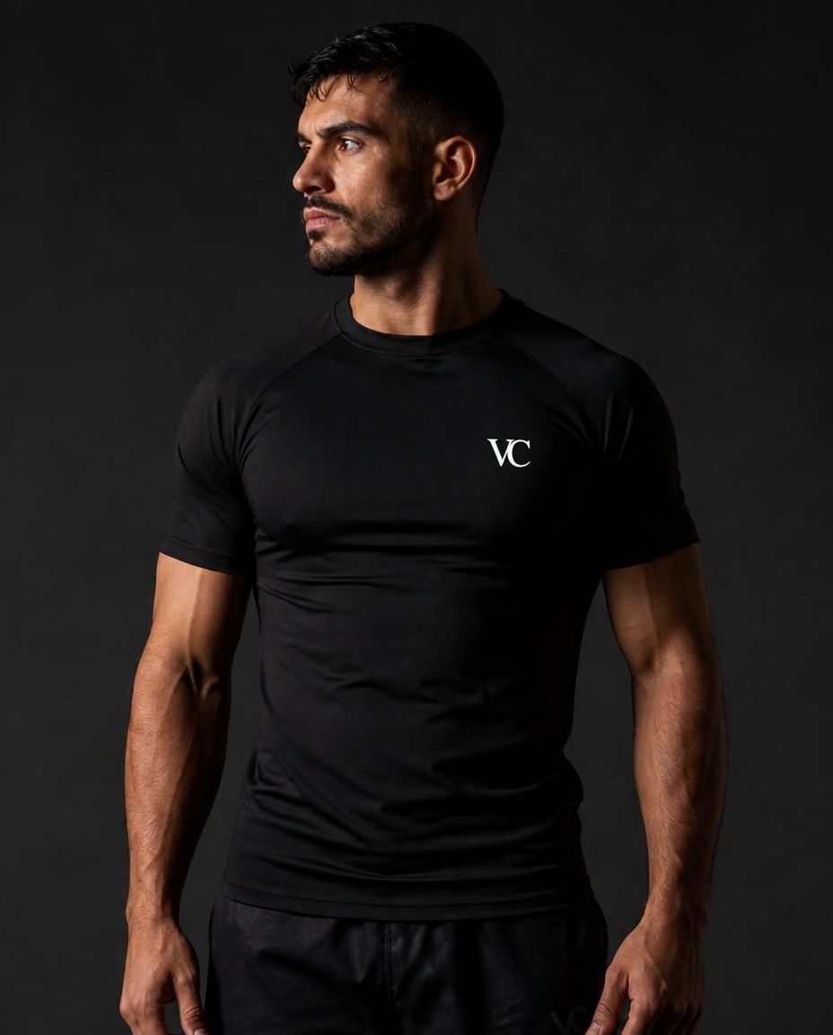 Grappling Tee — Relaxed training tee that doesn't cling when you're on the mat.