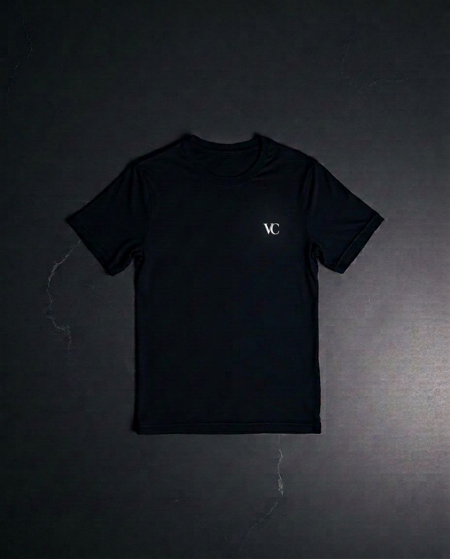 Mat-to-Meeting Tee — Mid-weight tee with a clean shoulder and no cling.