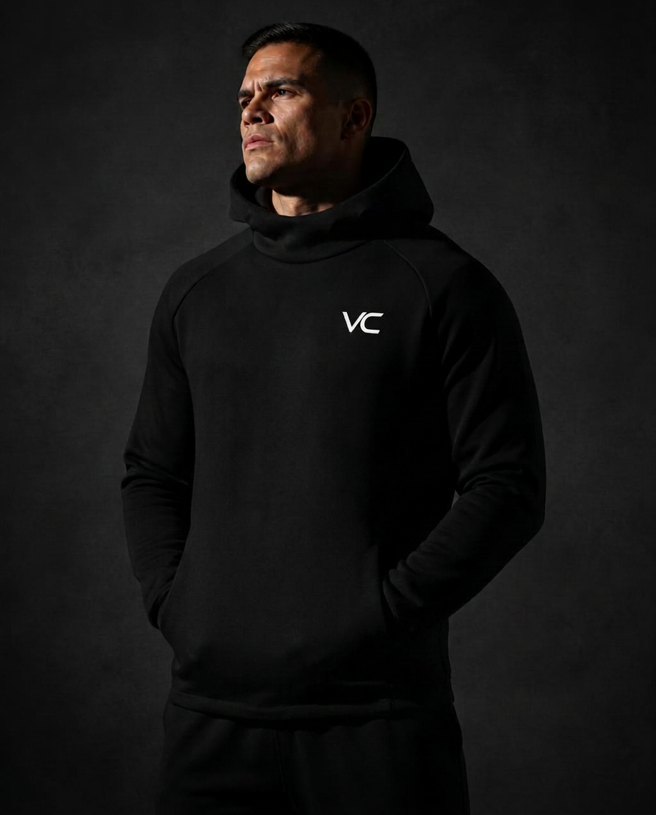 Walkout Hoodie — Zip-up hoodie built for the walk to the gym and the walkout to the cage.